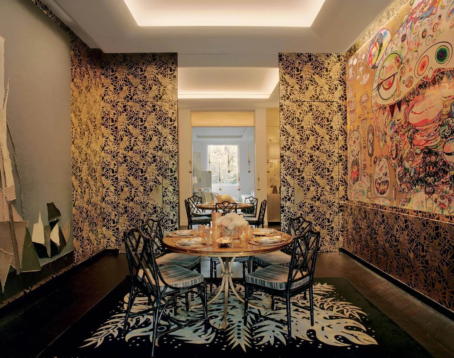 Paris Apartment Where The Art By Takashi Murakami Reigns