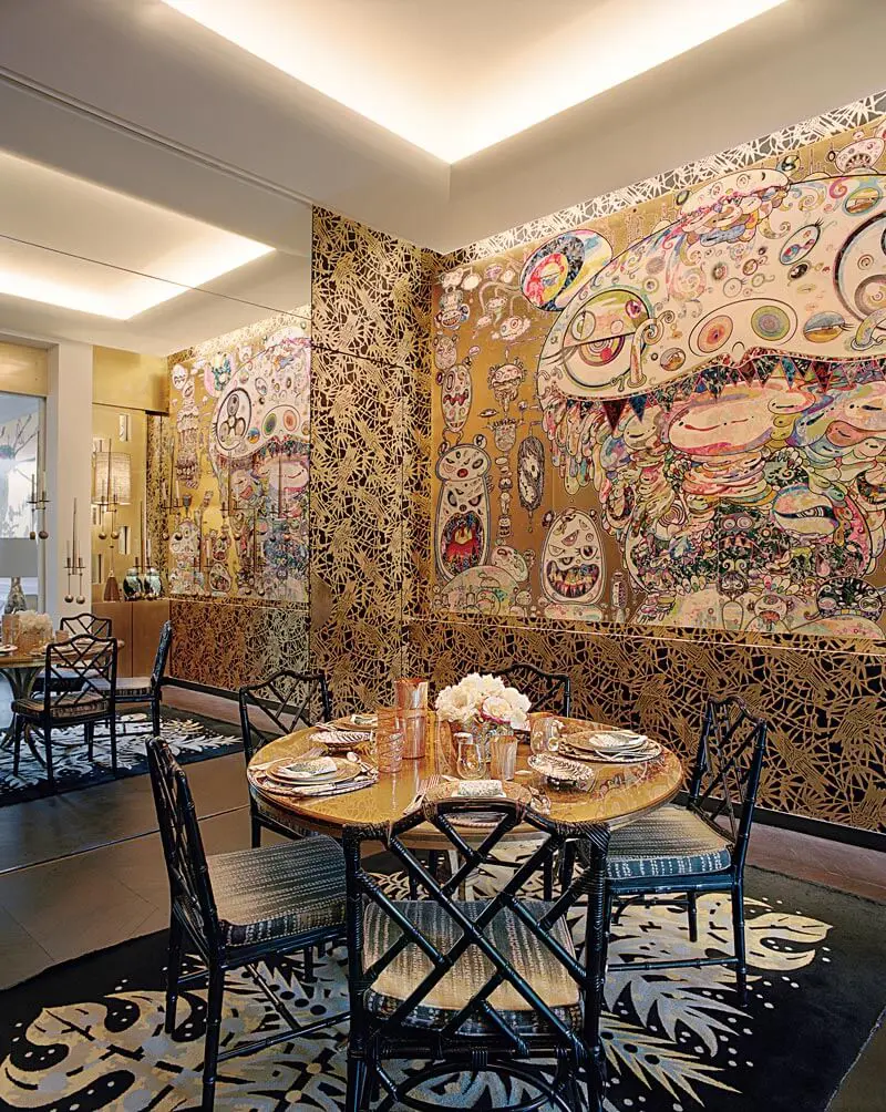 Paris Apartment Where The Art By Takashi Murakami Reigns