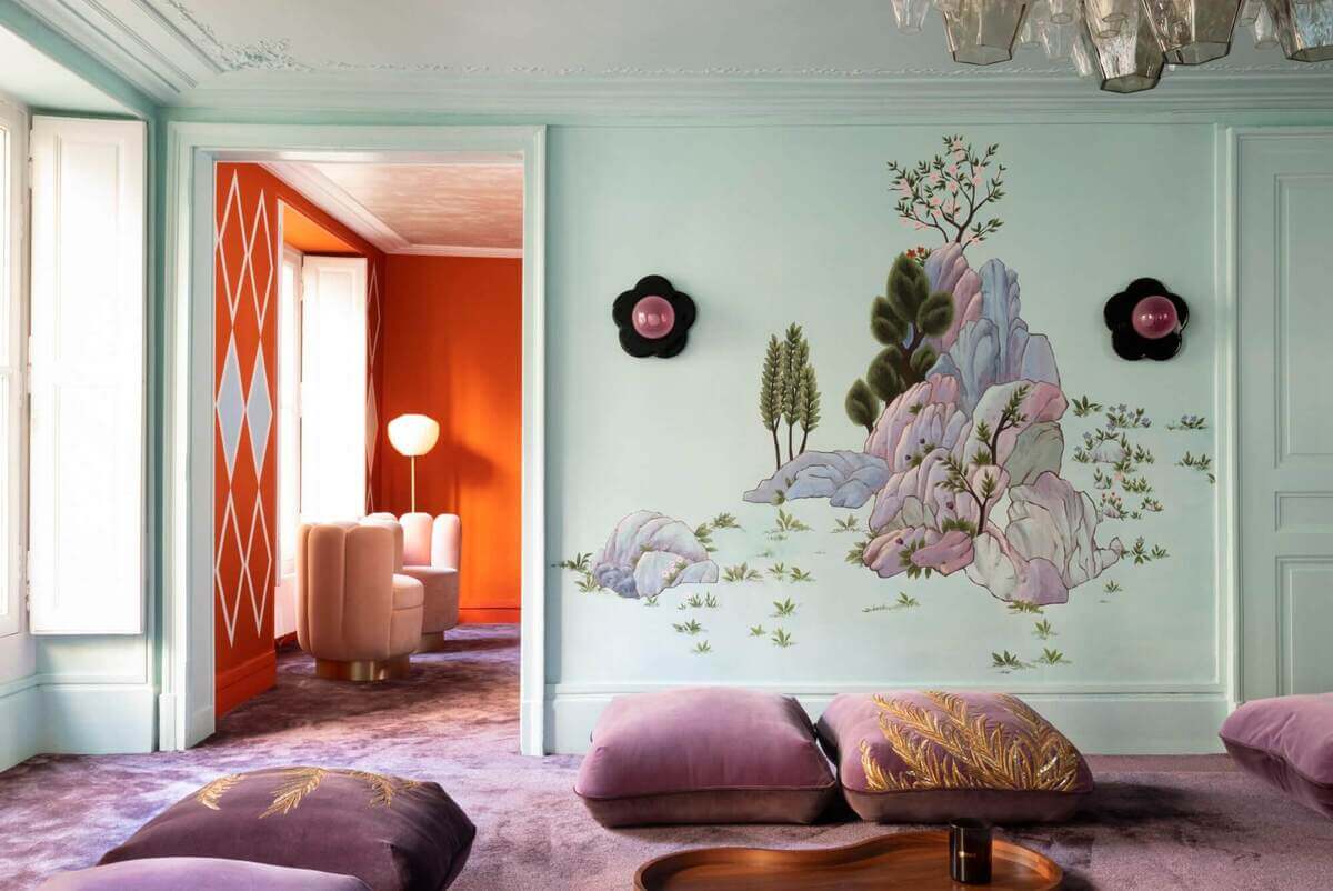 DE GOURNAY SHOWROOM, INDIA MADHAVI