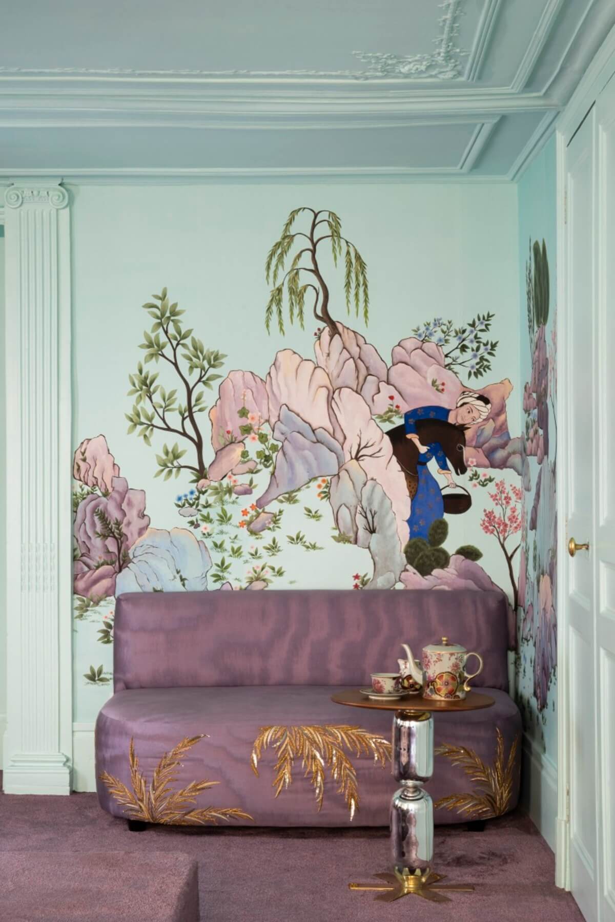 DE GOURNAY SHOWROOM, INDIA MADHAVI