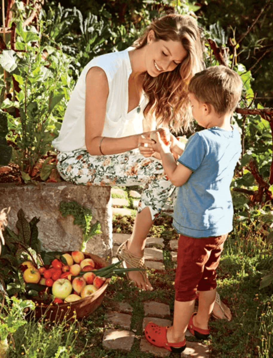 Gisele Bündchen and Benjamin