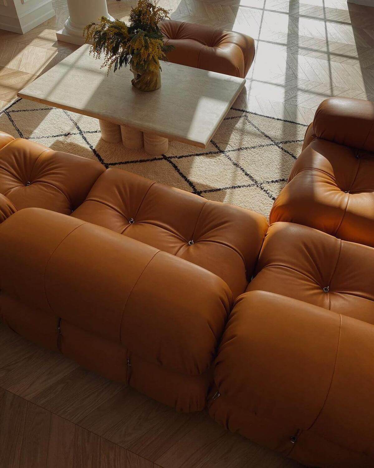 Mario Bellini´s Camaleonda sofa